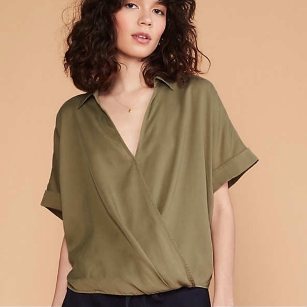 Lou & Grey Wrap Shirt